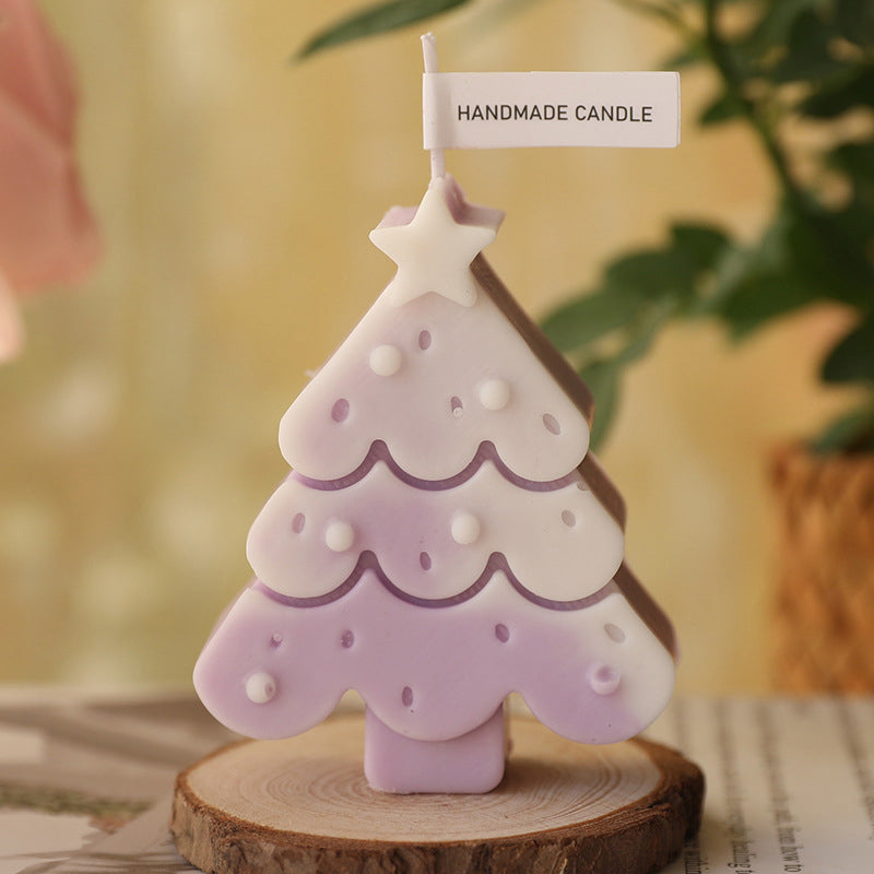 Decorazione candele natalizie, 4 pz