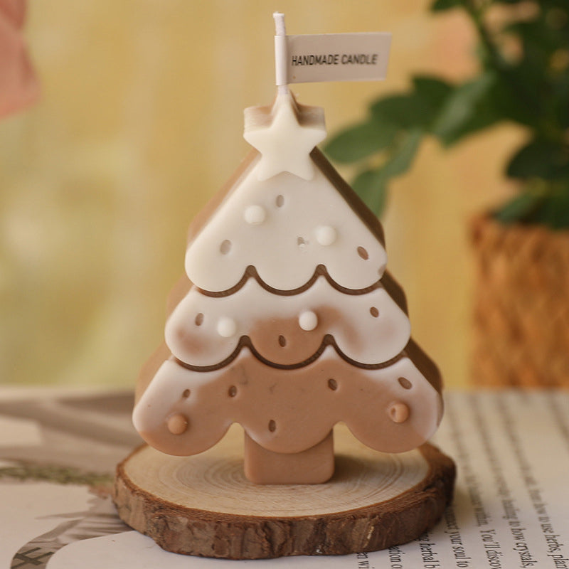 Decorazione candele natalizie, 4 pz
