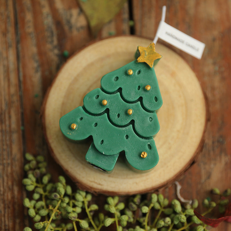 Decorazione candele natalizie, 4 pz