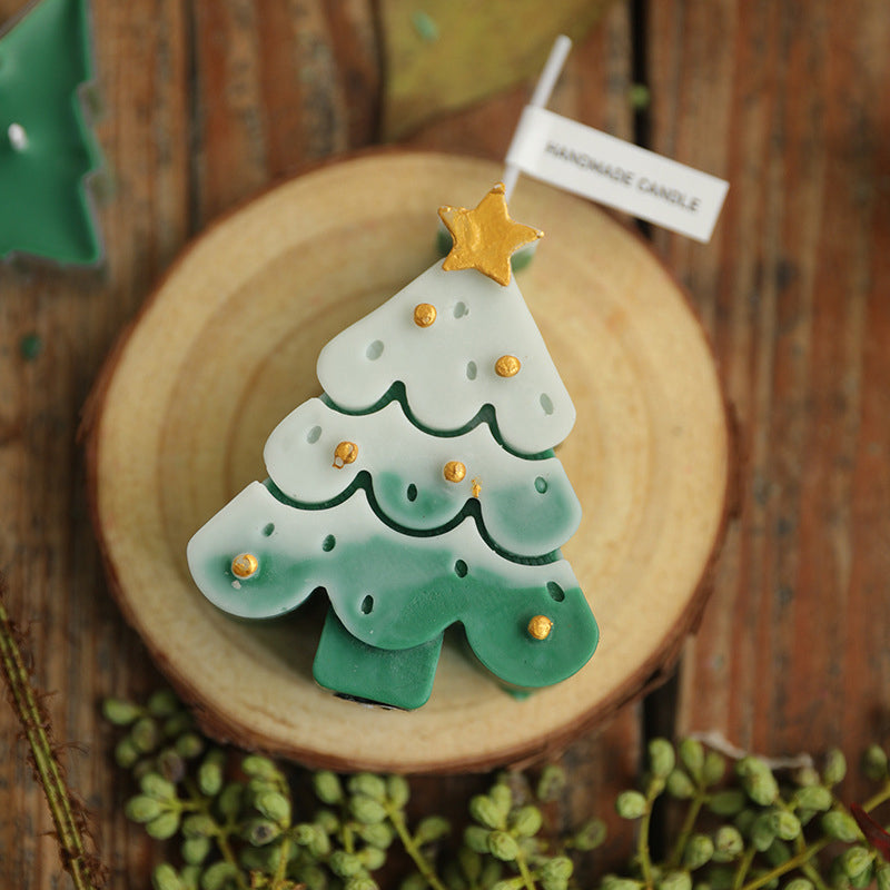 Decorazione candele natalizie, 4 pz