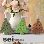 Decorazione candele natalizie, 4 pz