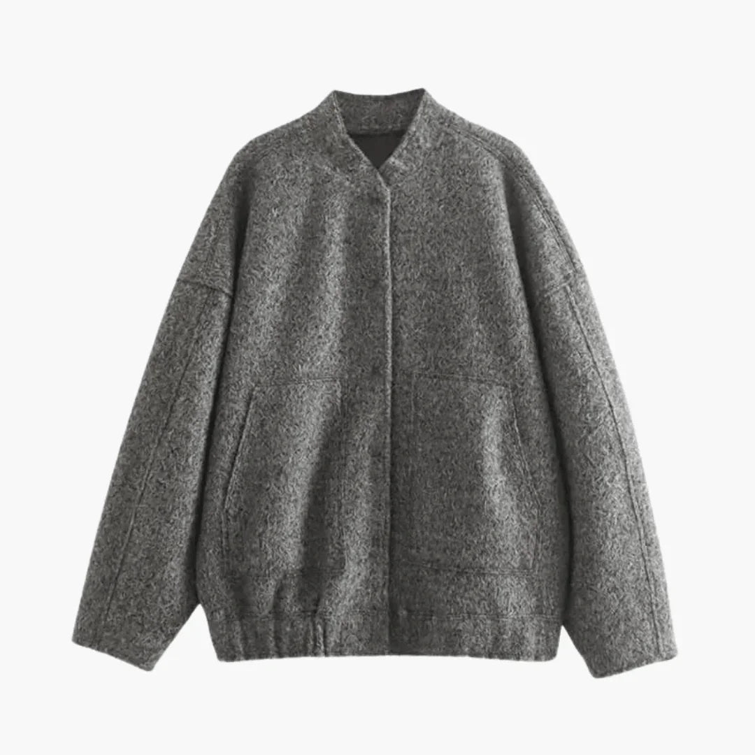 Comodo giubbotto bomber da donna con un look classico ed elegante