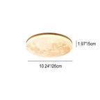 LunaGlow - Lampada da soffitto Moon Lamp con illuminazione LED morbida