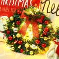 Ghirlanda di Natale Rami Campane Luci natalizie Luci decorative a corda