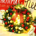 Ghirlanda di Natale Rami Campane Luci natalizie Luci decorative a corda
