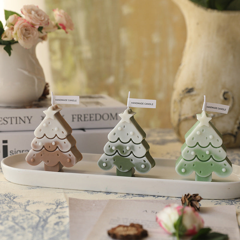 Decorazione candele natalizie, 4 pz