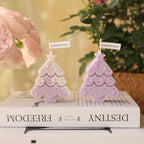 Decorazione candele natalizie, 4 pz