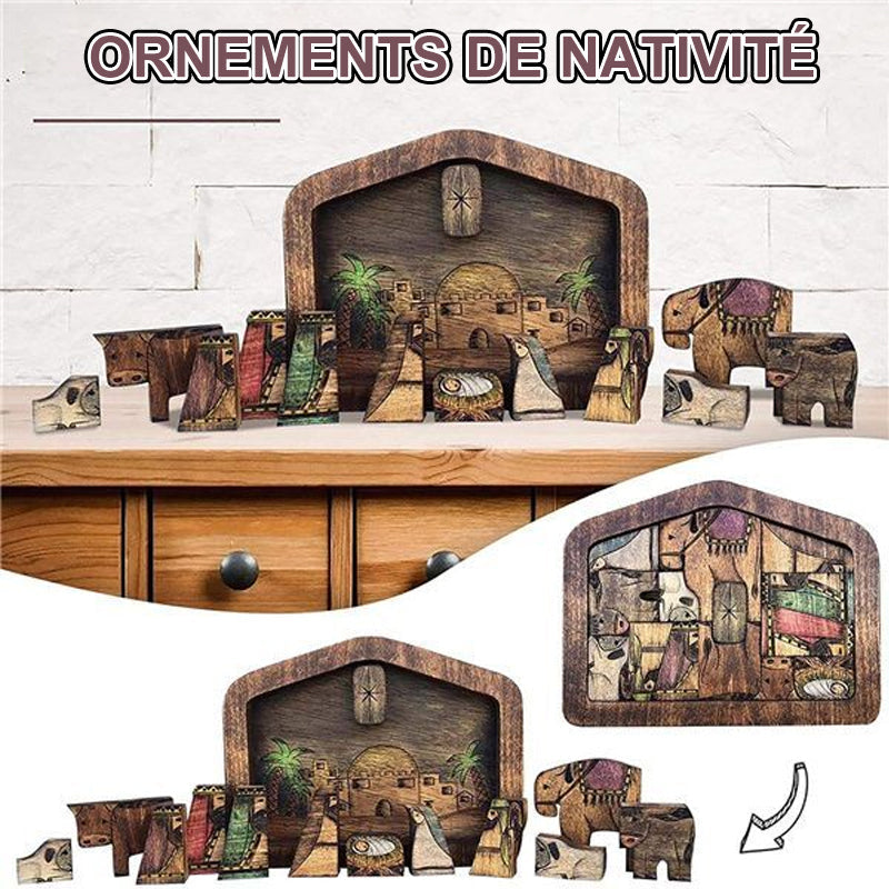 Set puzzle in legno di JéSus