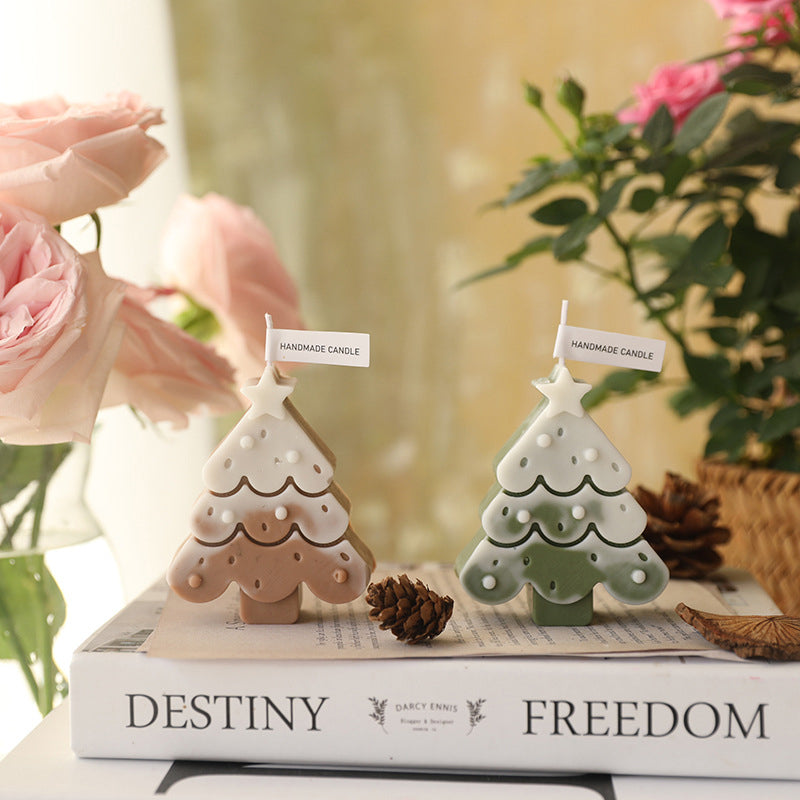 Decorazione candele natalizie, 4 pz