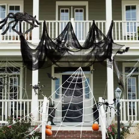 Drappo decorativo per Halloween in tessuto inquietante