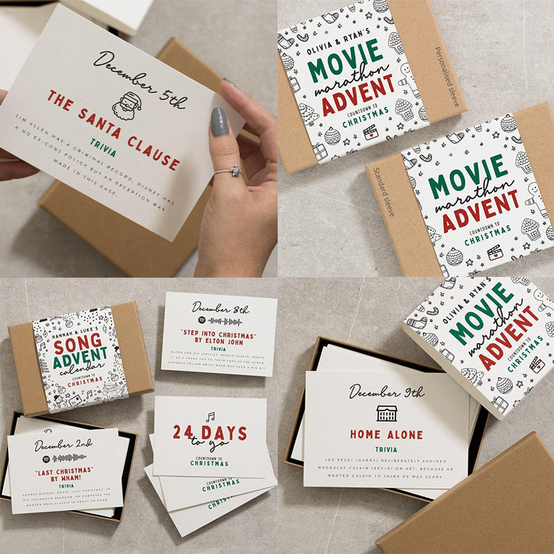Calendario dell'Avvento di Natale su film/film - Regalo di Natale