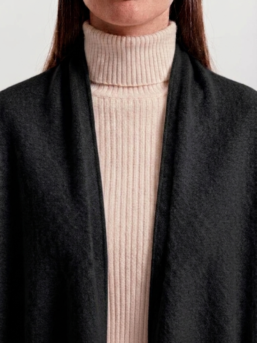 Cosy Wool Wrap - Gilet da donna