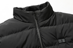 Giacca unisex riscaldata con materiale termico e idrorepellente regolabile