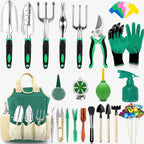 Set di attrezzi da giardinaggio unisex - Kit di attrezzi manuali da 23 pezzi