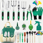 Set di attrezzi da giardinaggio unisex - Kit di attrezzi manuali da 23 pezzi