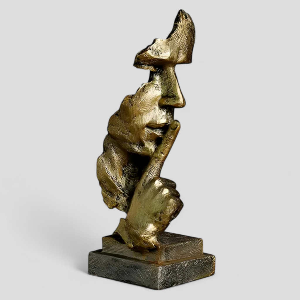 Scultura Art Déco Aurion per la decorazione domestica