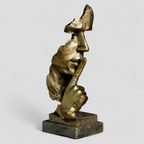 Scultura Art Déco Aurion per la decorazione domestica