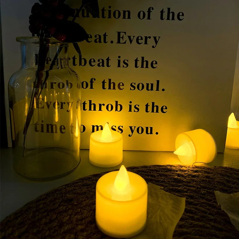 Candele Tealight a LED senza fiamma