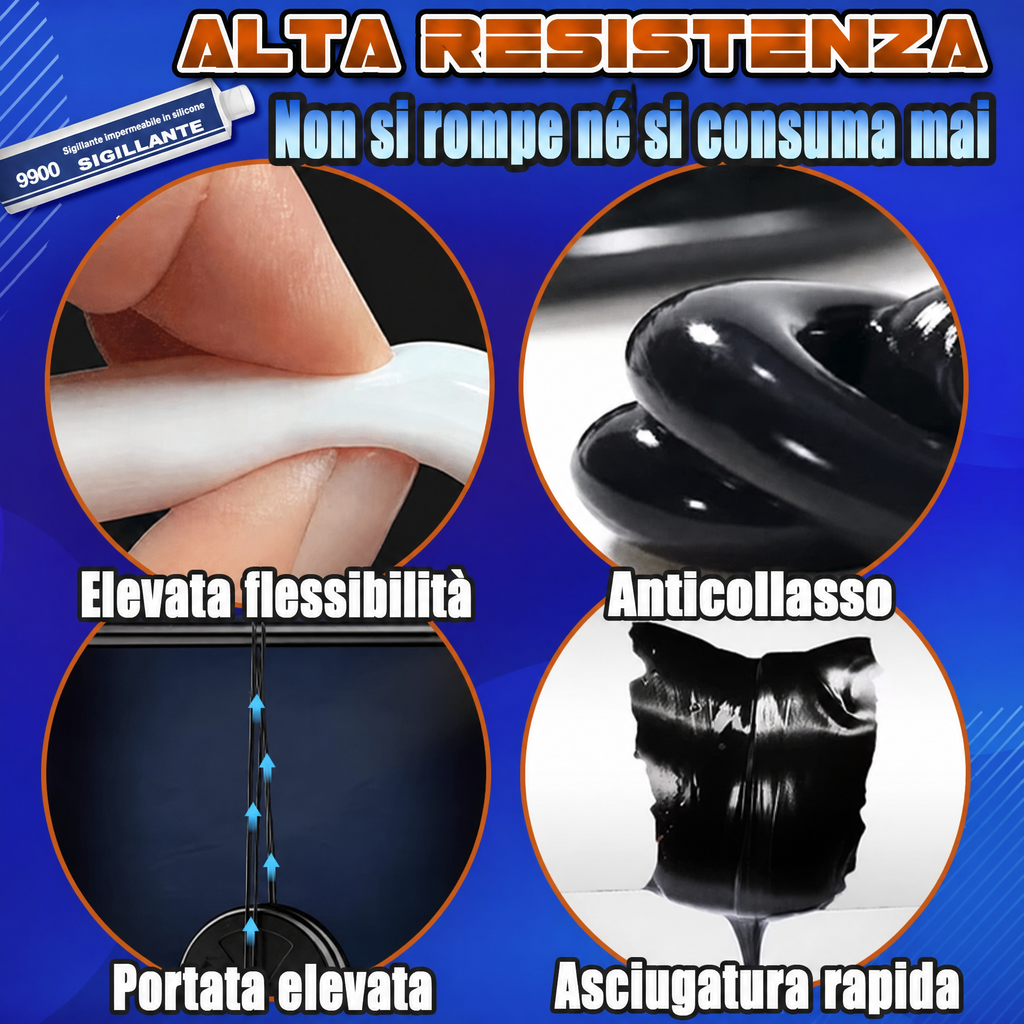 Sigillante | Sigillante siliconico impermeabile | Resistente alle intemperie | SealPro