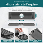 Tappetino per lavello in diatomite, vassoio asciuga‑rubinetto in pietra per piano cucina