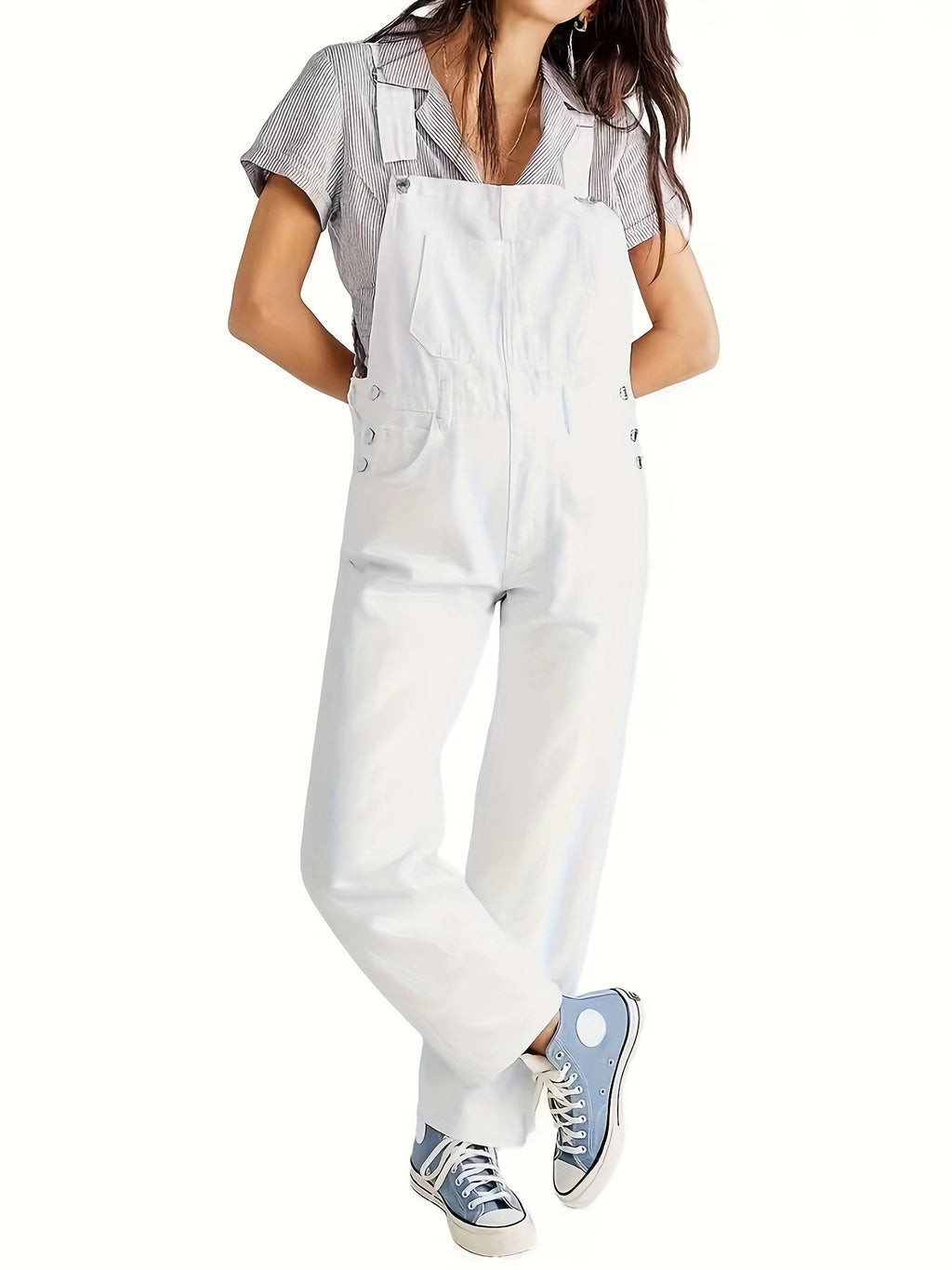Tuta da donna in denim alla moda | Casual e stijlvol voor lente, zomer e herfst