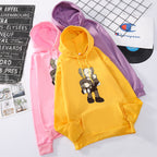 Felpa con cappuccio oversize da donna accogliente: pile rilassato, casual