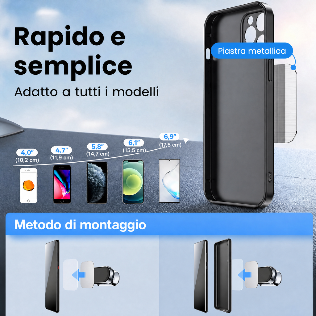 Strong Magnetic Phone Mount per auto e non solo