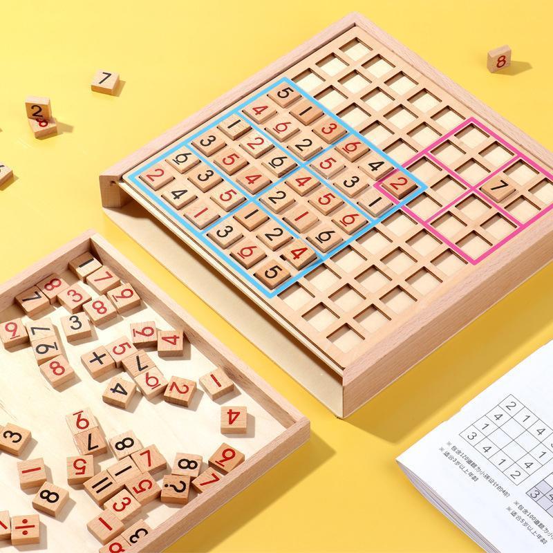 Puzzle Sudoku in legno