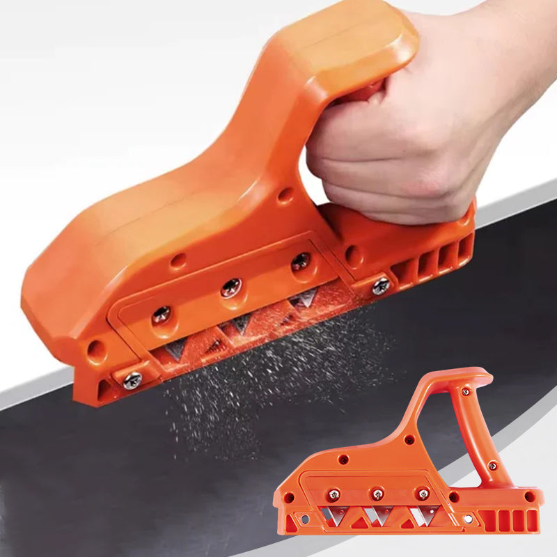 Utensile manuale per la lavorazione del legno per smussare i bordi del cartongesso