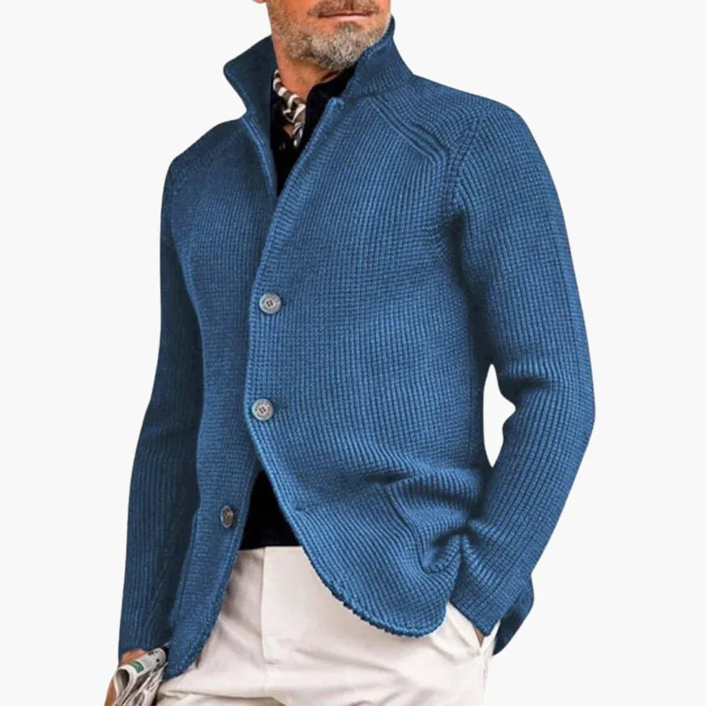Cardigan personalizzato da uomo in stile elegante e confortevole