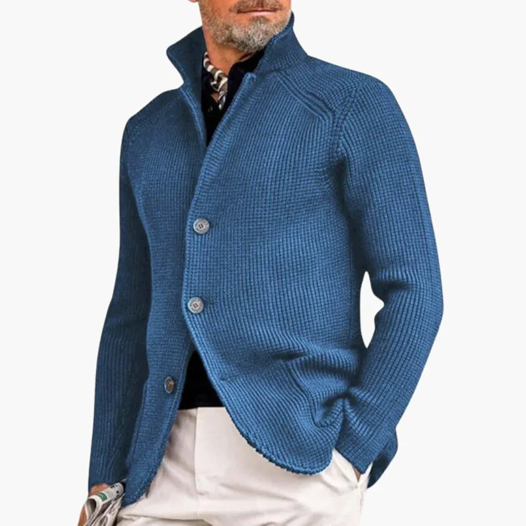 Cardigan personalizzato da uomo in stile elegante e confortevole