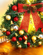 Ghirlanda di Natale Rami Campane Luci natalizie Luci decorative a corda