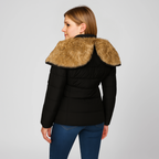 Cappotto invernale Nordelle | Capispalla trapuntato con cappuccio isolante per donna