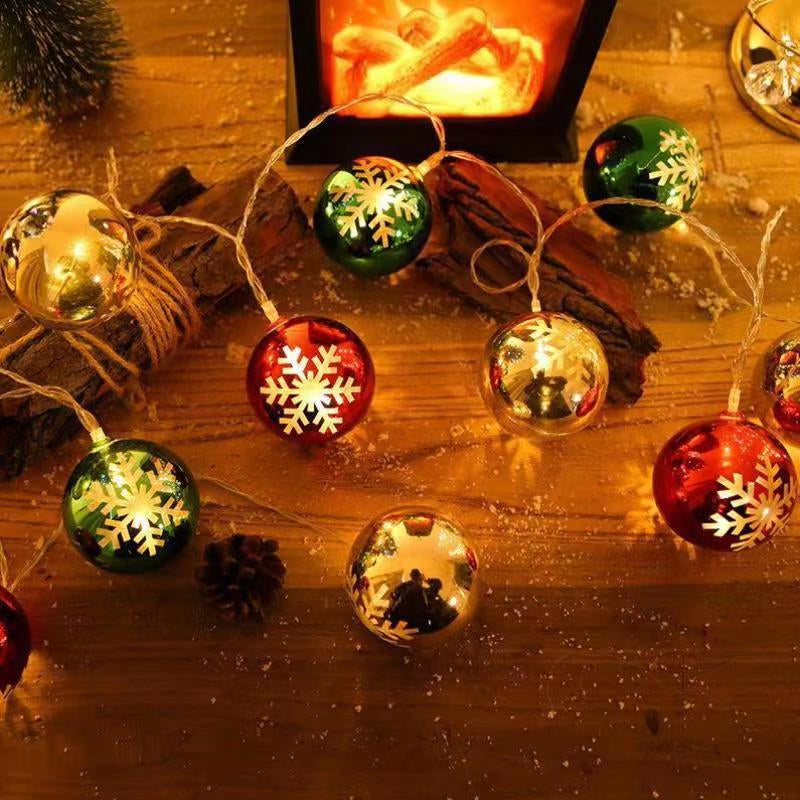 Luci della decorazione di Natale