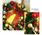 Ghirlanda di Natale Rami Campane Luci natalizie Luci decorative a corda