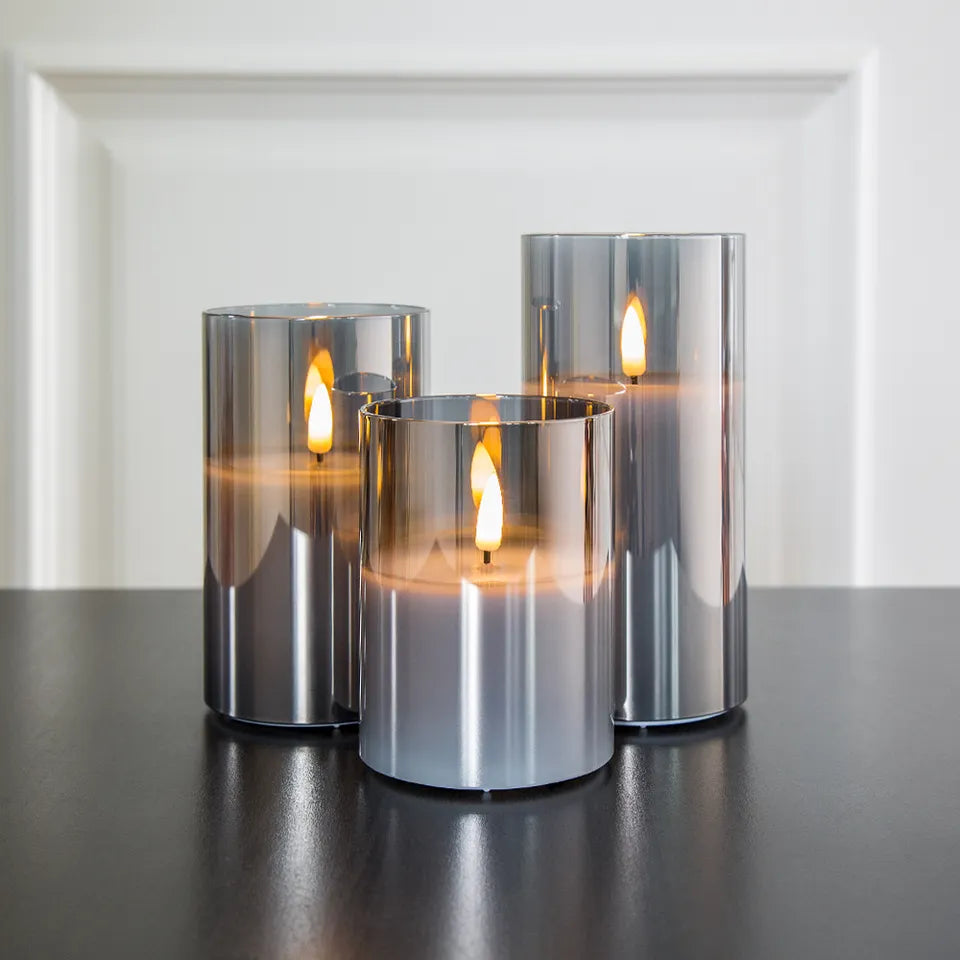Set tre pezzi CANDLY | Candele LED realistiche