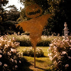 Decorazione rustica di Halloween dello spaventapasseri della zucca spaventosa