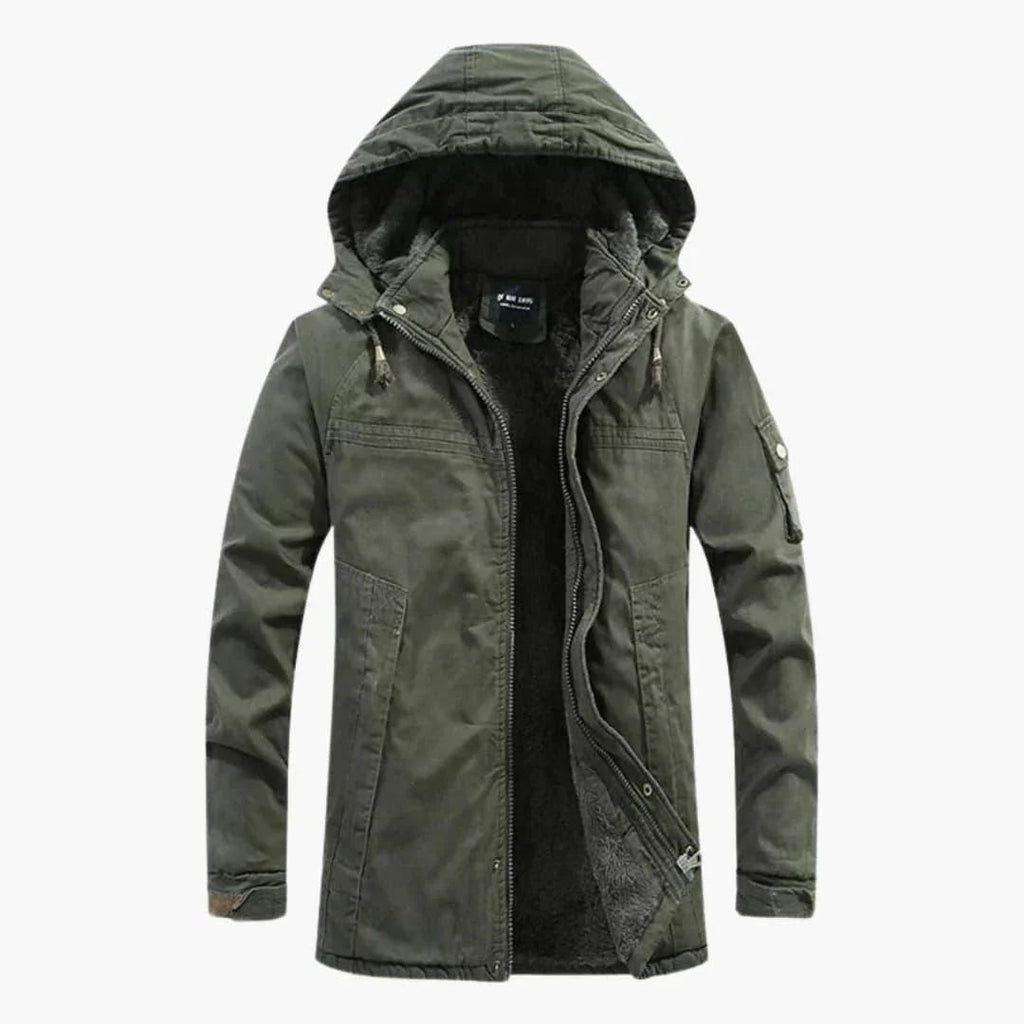 Giacca in pile da uomo calda, accogliente e versatile