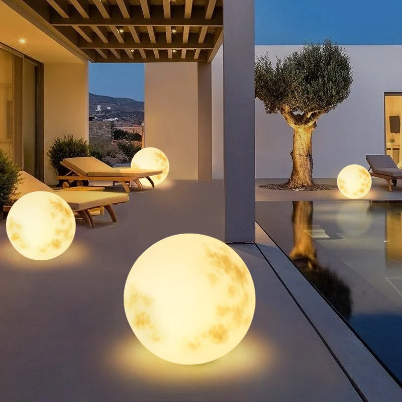 Lampada da giardino Luna