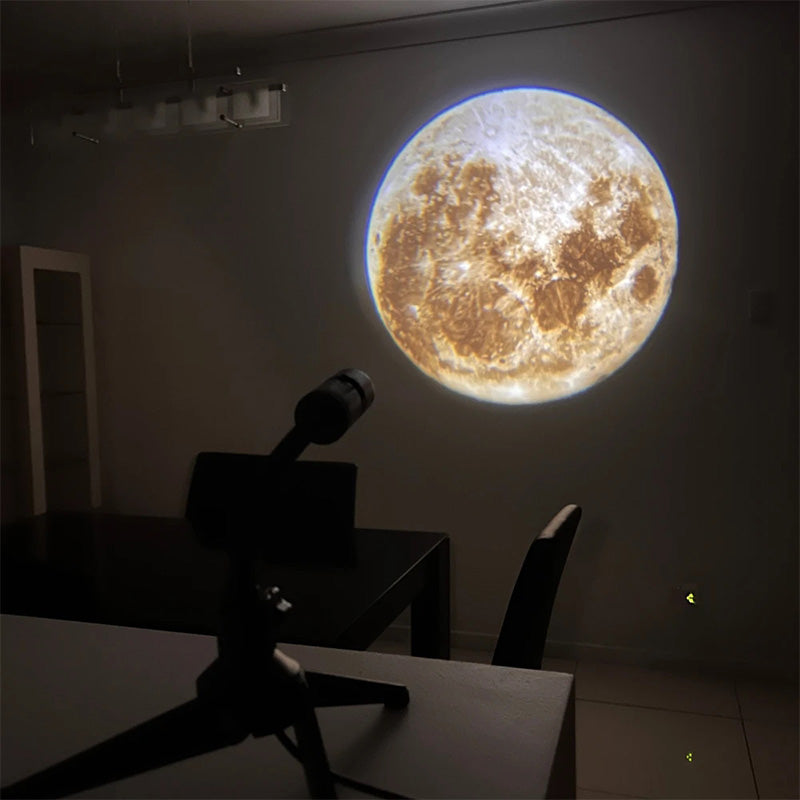 Lampada LED per proiezione Luna Terra