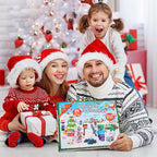 Calendario dell'Avvento Natale 2024 Compreso di 29 Personaggi