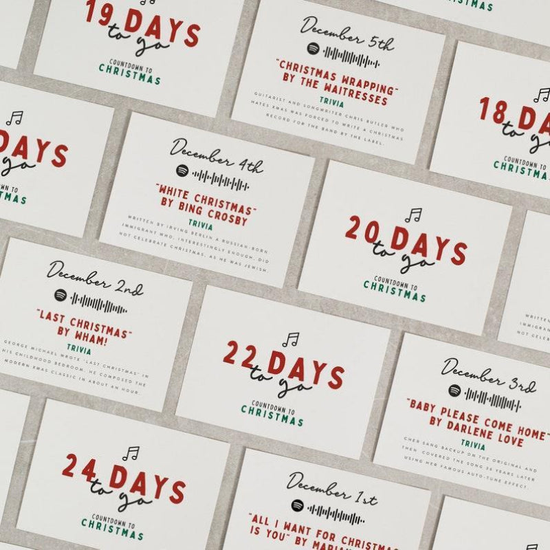 Calendario dell'Avvento di Natale su film/film - Regalo di Natale