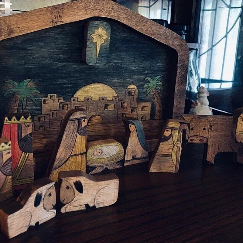 Set puzzle in legno di JéSus