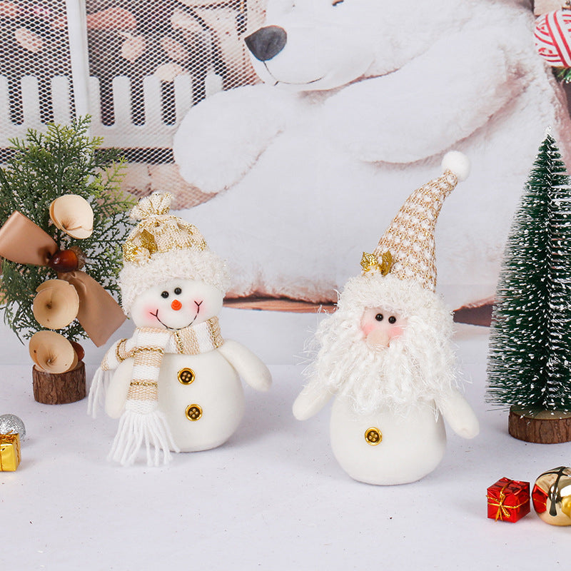 Decorazioni natalizie per pupazzo di neve
