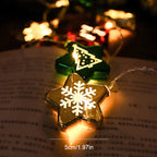 Luci della decorazione di Natale