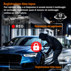 Dash cam wireless per auto anteriore e posteriore con visione notturna