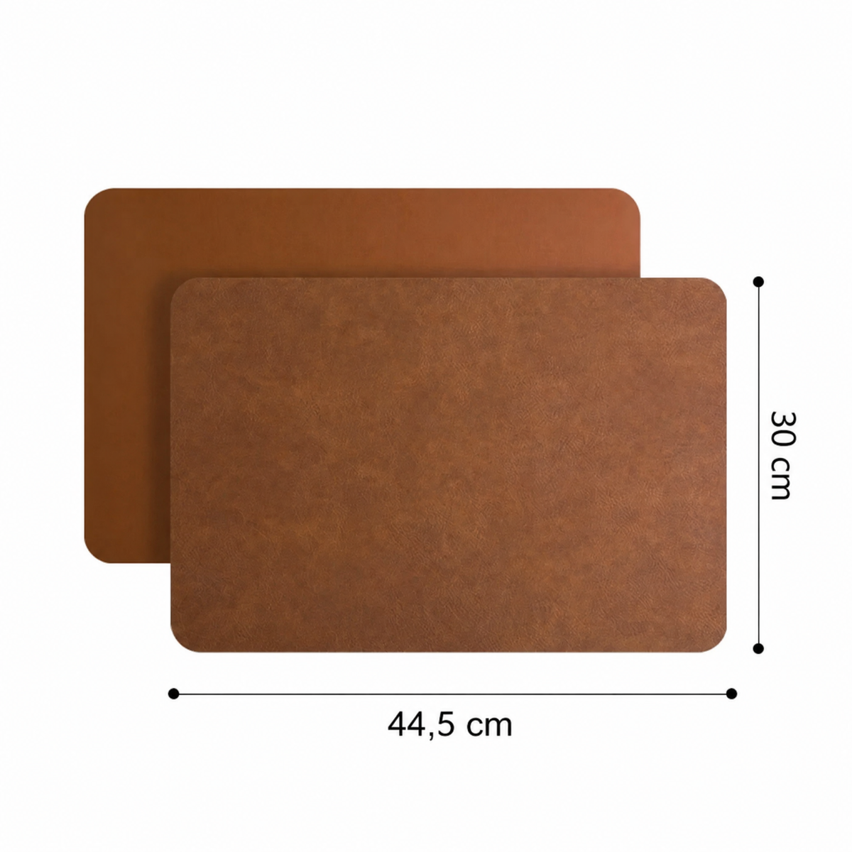DuoMat | Tovagliette in similpelle double-face | Resistente al calore e impermeabile