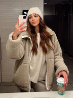 Giacca invernale Teddy da donna Kishna