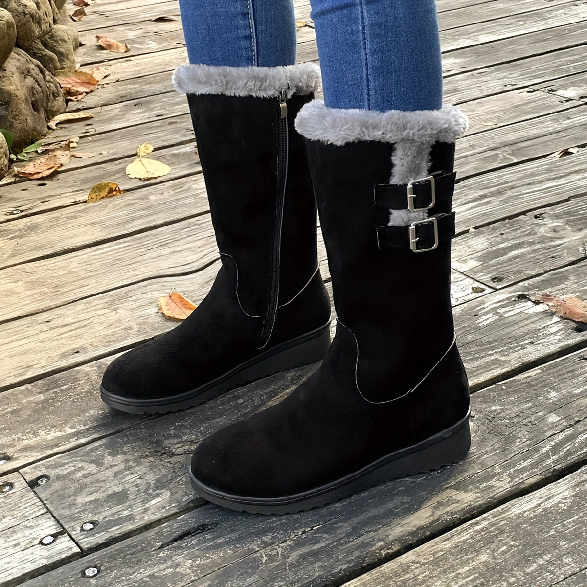 Stivali Fuzzy da donna: caldi ed eleganti per le giornate fredde