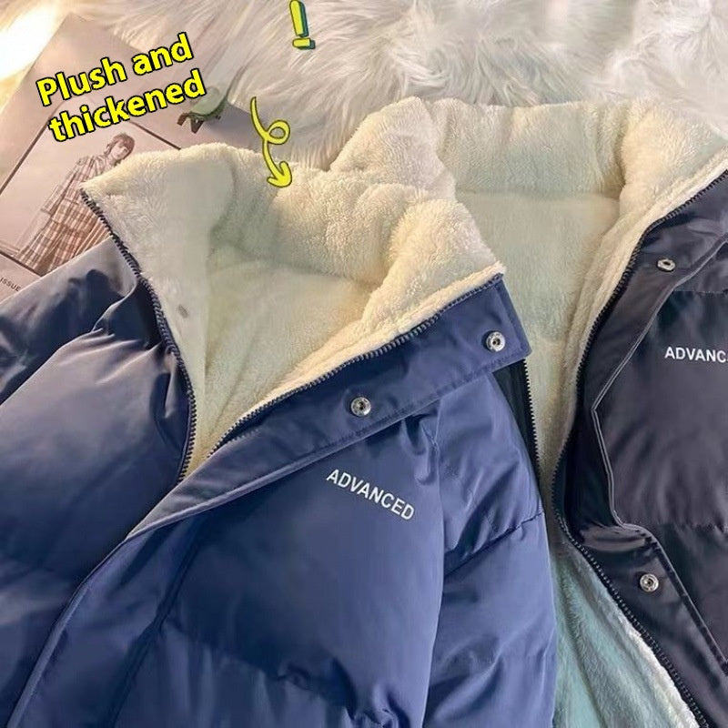Piumino da donna caldo e rilassato - Invernale in pile oversize